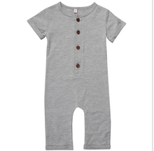 Load image into Gallery viewer, Henley Rompers