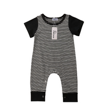 Load image into Gallery viewer, Henley Rompers